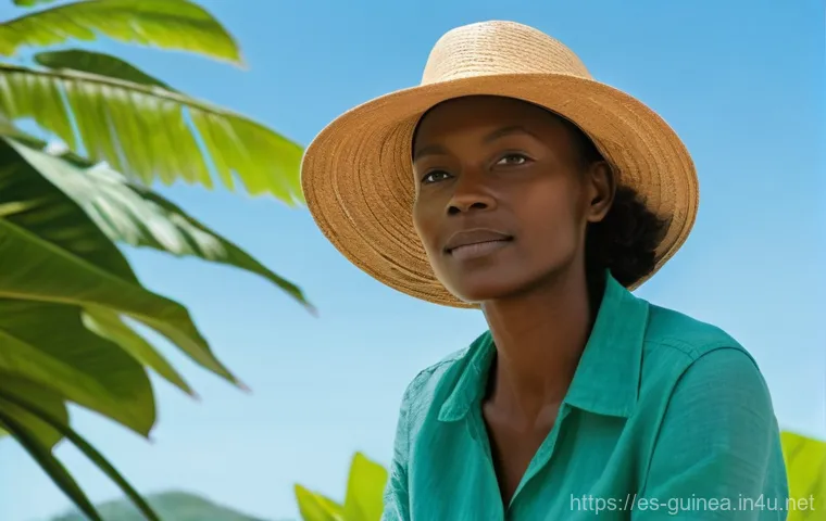 기니에서 필수적으로 가져가야 할 여행 아이템 - Prompt 1: Tropical Sun and Insect Protection** 기니에서 필수적으로 가져가야 할 여행 아이템 - Prompt 1: Tropical Sun and Insect Protection**