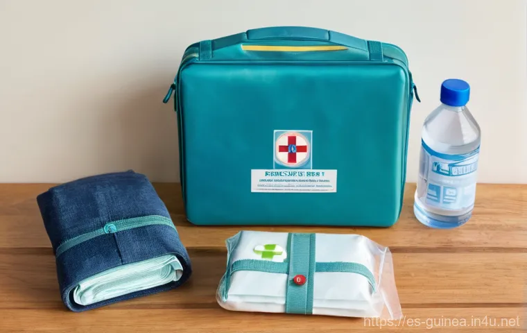 기니 치안과 안전 가이드 - **Prompt:** "A robust 4x4 vehicle traveling safely on a well-maintained, yet rustic, road winding th...